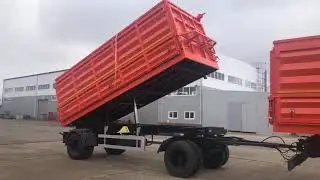 УСТАНОВКА И МОНТАЖ КУЗОВА С ТРЁХСТОРОННЕЙ РАЗГРУЗКОЙ НА ШАССИ КАМАЗ С ПРИЦЕПОМ! ШАССИ КАМАЗ 65115