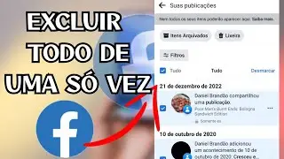 Como apagar todas as minhas publicações do Facebook de uma só vez atualizado 2023