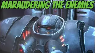 Nova vs Tychus and Artanis and Planetary Fortress (Sc2 Direct Strike Commanders)