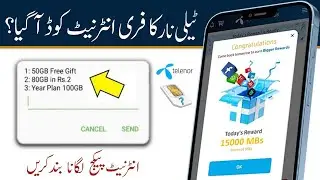 Telenor Free Internet Code 2025