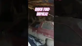 Impala leaves the barn for the first time in 20 some years under its own power! 