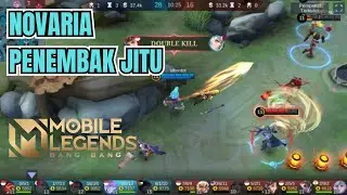 NOVARIA AUTO WIN, CUMA MATI 1 | MOBILE LEGENDS #mlbb #novaria #mobilelegends