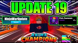 💎NUEVO CODE✨TODO SOBRE LA UPDATE 19  en ANIME CHAMPIONS SIMULATOR 🚀