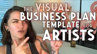 The Visual Business Plan Template for Artists