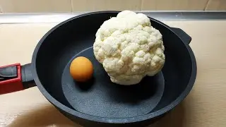 Цветная капуста на сковороде, Рецепт без заморочек - Быстро, вкусно, просто