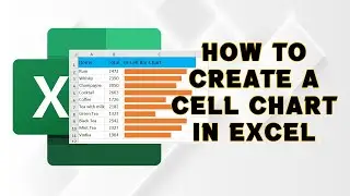 How to create a cell chart in Excel