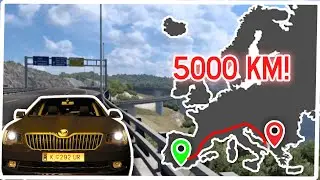 ETS2 Longest Road Trip  (ALBANIA To SPAIN) | Euro Truck Simulator 2