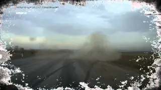 Улетел с трассы