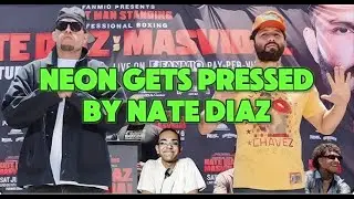 Nate Diaz presses streamer NEON (Heated)