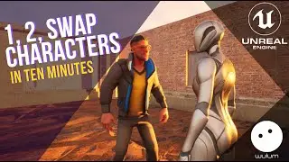 How to Swap Player Characters with two Keys - Unreal Engine Tutorial - UE5
