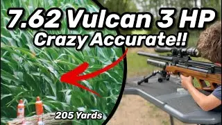 My Son Shooting the Vulcan 3 HP 200+ Yards... Crazy Accurate!
