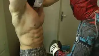 Gut Punching Muscle Ninja Tyler