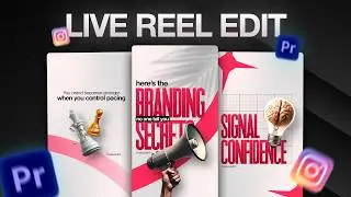 Live Viral Reel Edit | Step by Step Reel Editing | Premiere Pro Editing Tutorial