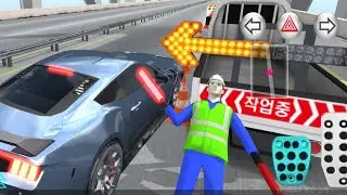 An accident with a car under construction!!