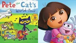 MERGED   Pete The Cat and Dora The Explorer Green Light