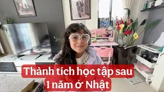 Tổng kết thành tích học tập của Miu sau 1 năm ở Nhật. Bắt đầu hành trình về nghỉ Xuân tại Việt Nam 😍