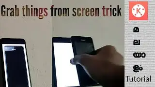 Kinemaster tutorial :Grab object from screen