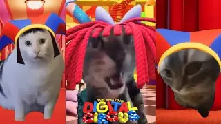 The Amazing Digital Circus Theme but Cats Sing It