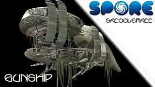 Derelict Gunship (No mods::Timelapse::No Expansionpacks)