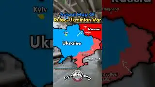 Actual Map Of Russo-Ukrainian War 07 September 2024