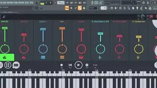 My first try at FL Studio Mobile 3 in FL Studio 20 (with Quick Beat)