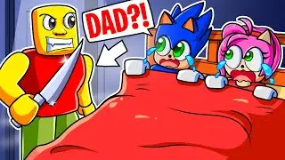 Sonic And Amy Play Weird Strict Dad (ROBLOX)