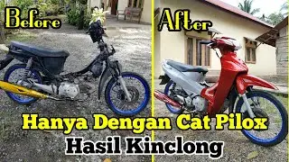 Tutorial Cat Body Pakek Pilox - Hasil Kinclong