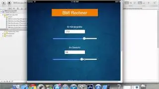 BMI Rechner - Sample iOS App