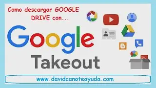 Descargar tus archivos de Google Drive usando Google Takeout