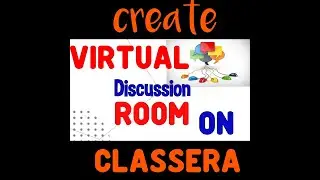 Classera || How to create discussion room || Muhammad Khalid