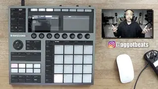 Maschine Plus 5 Min Beat Making Workflow + Freestyle