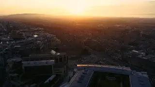 Edinburgh from the sky