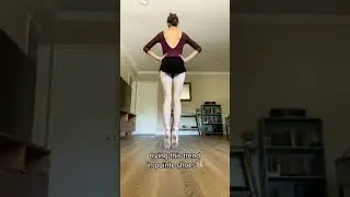 TikTok Dance Trend in POINTE SHOES?! 