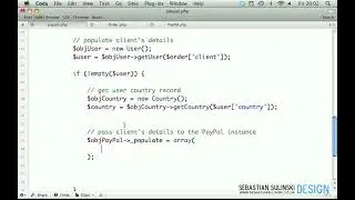 1.Add client details to the class instance