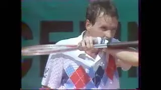 Yannick Noah vs Wojtek Fibak 1/8 Monte Carlo 1983 les 20 dernières minutes