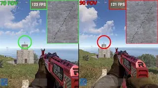 FOV: CAMPO de VISIÓN 70 vs 90 en RUST