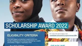 2022 Julius Berger Undergraduate Scholarship Award For Nigerian Student