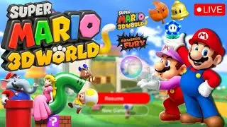 Super Mario 3D World - walkthrough 100% HD - No Commentary Nintendo Switch