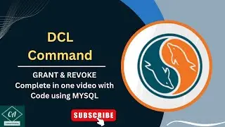 Understanding GRANT & REVOKE Commands inDCL||Manage Permissions with GRANT & REVOKE||DCL Commands