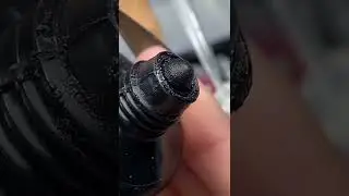 #455 💖💖+500 Black Polygel Slice Gel perfect “Link in bio” nails🩸👻🦋♥️ 🦋#shorts