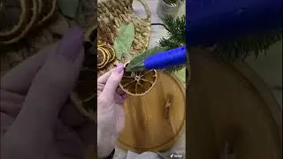 Новогодняя игрушка своими руками из апельсинов 🍊#новогодняяигрушка #новогодняяигрушкасвоимируками