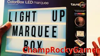 ColorBox LED marquee