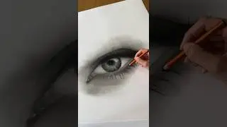 My portrait of Taylor Swift - 50 hours of drawing #shorts