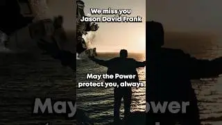We miss you Jason David Frank #PowerRangers #GreenRanger Tribute