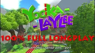 Yooka-Laylee Longplay (Nintendo Switch) - 100% Completion - All collectibles