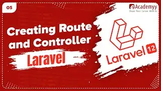 Laravel Controller & Routing Explained 🔁 | Create Controller & Route in Hindi | Laravel 12 (2025)