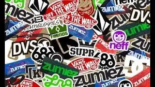 HOW TO GET FREE STICKERS FROM COMPANIES!