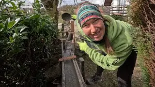 I Finished My First Concrete Wall | Martina's Life