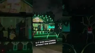Dragula with pyrotechnics! #projectionmapping #robzombie #halloween #pyrotechnics