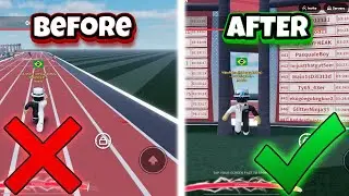 How to get on the LEADERBOARDS in ROBLOX Track & Field Infinite After The NEW UPDATE | Full Guide